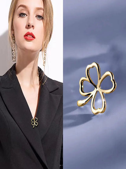 Fashion Flower & Bow Brooch Set