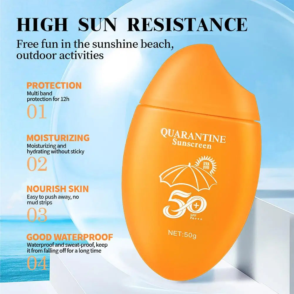 SPF50+ Facial & Body Sunscreen Cream