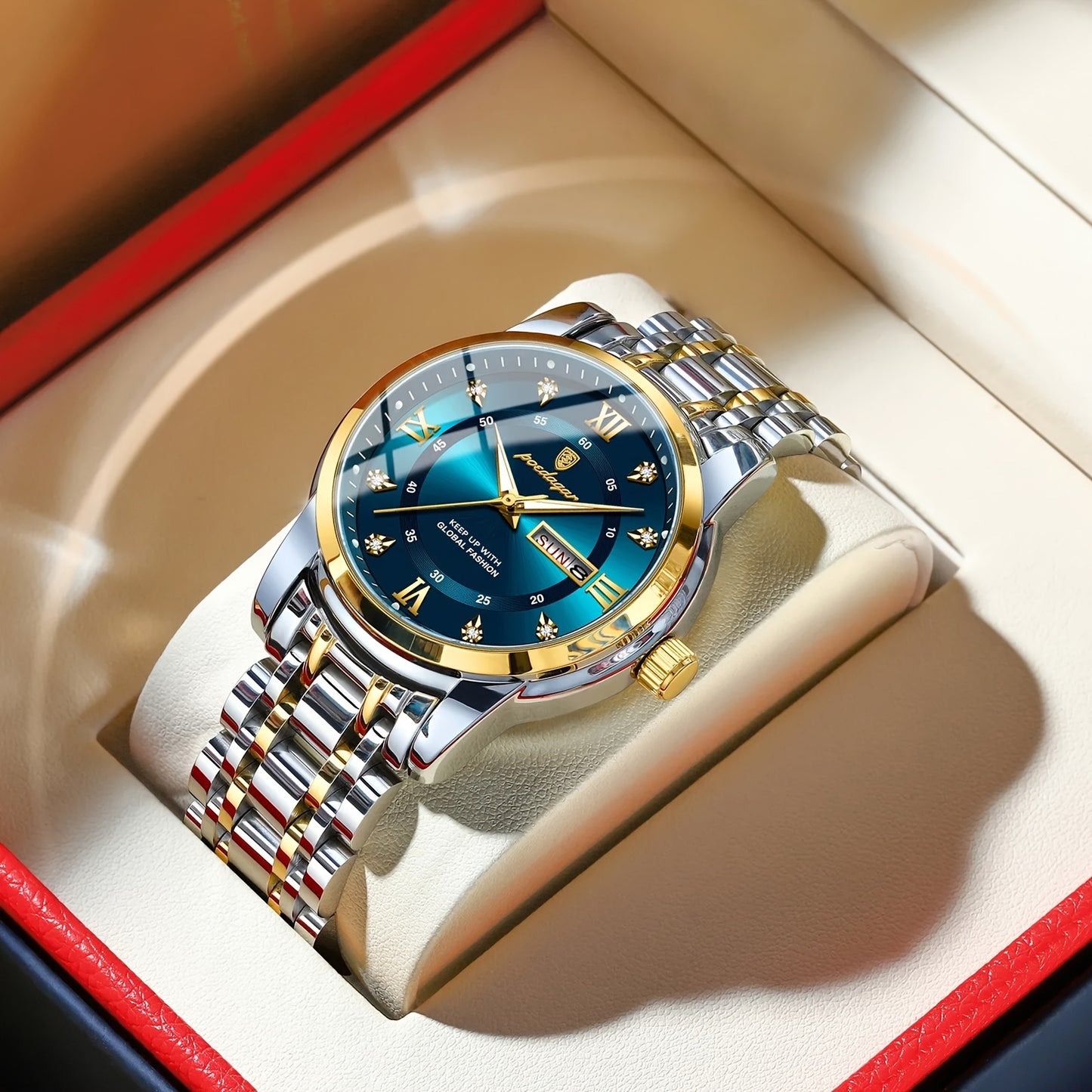POEDAGAR Luxury  Quartz Watch