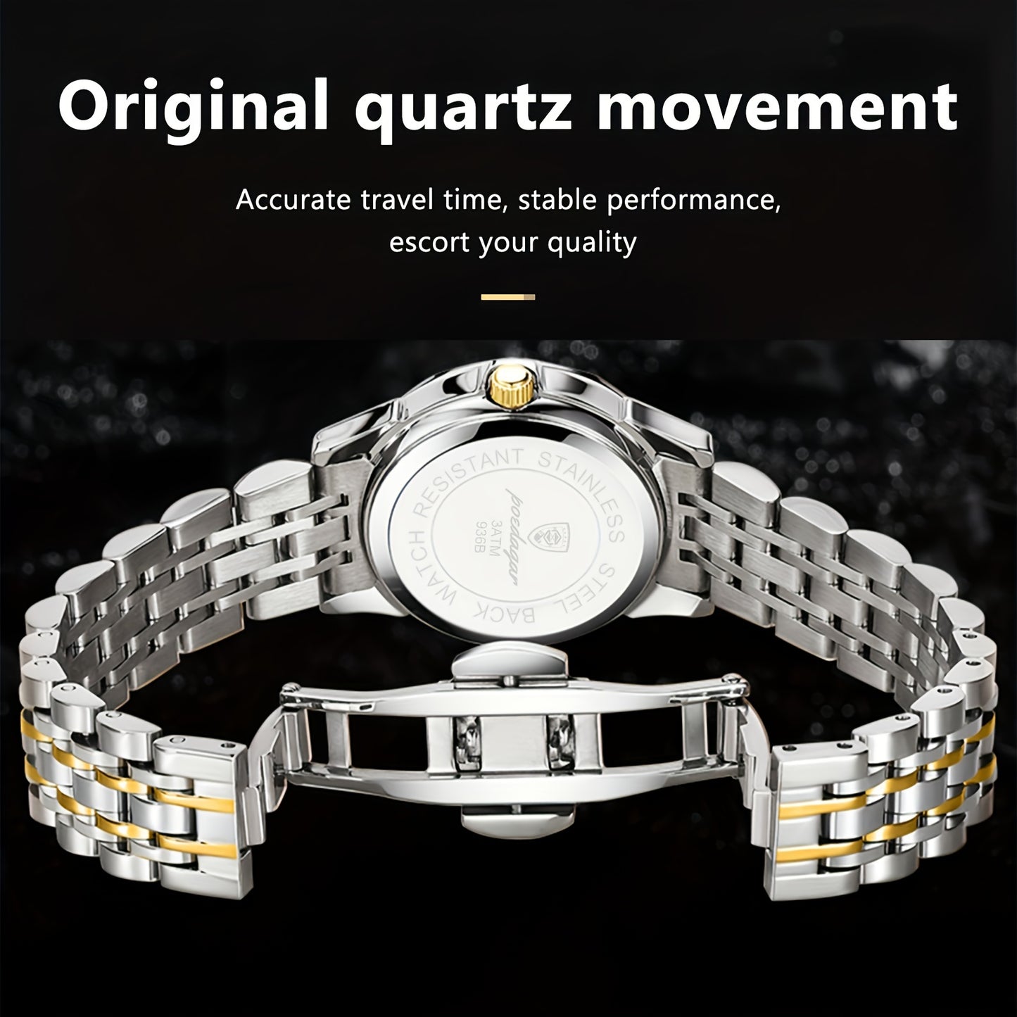 POEDAGAR Luxury  Quartz Watch
