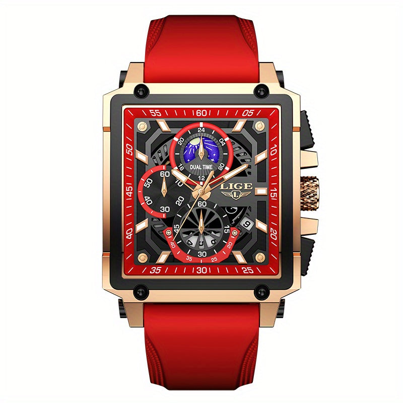 LIGE Men’s Sport Chronograph Watch