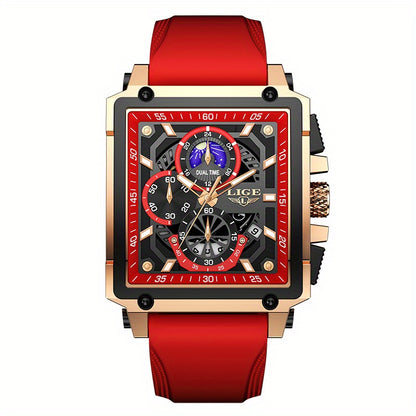 LIGE Men’s Sport Chronograph Watch